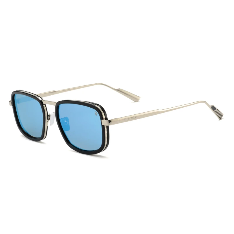 Optical Retail Square Mirrored-Lens Sunglasses – Model PP7030