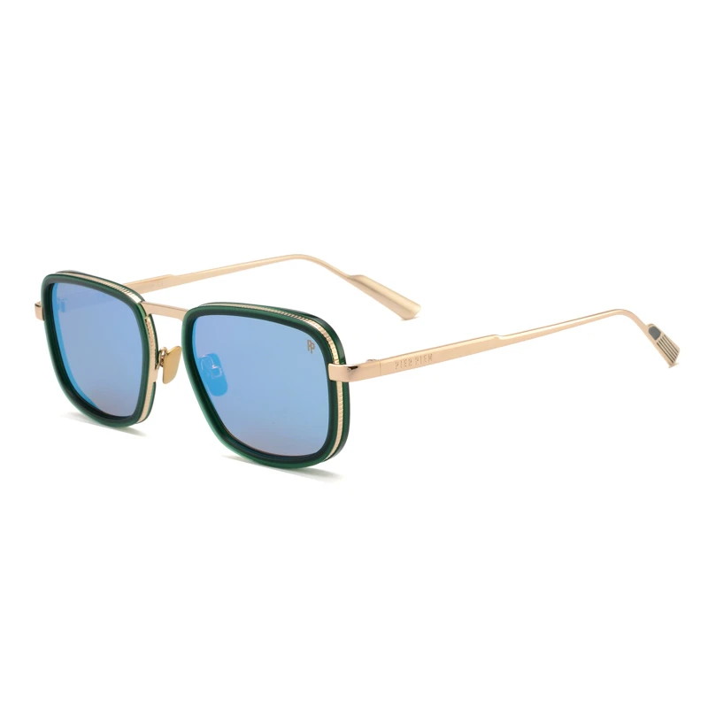 Optical Retail Square Mirrored-Lens Sunglasses – Model PP7030