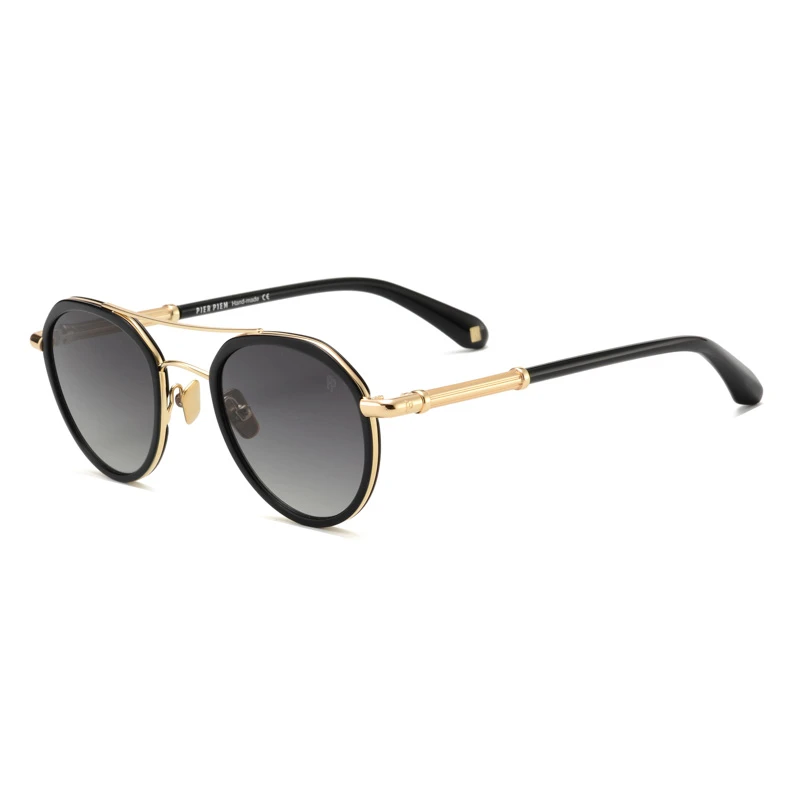 Acetate Rim Round Combo Wholesale Sunglasses – Model PP7033