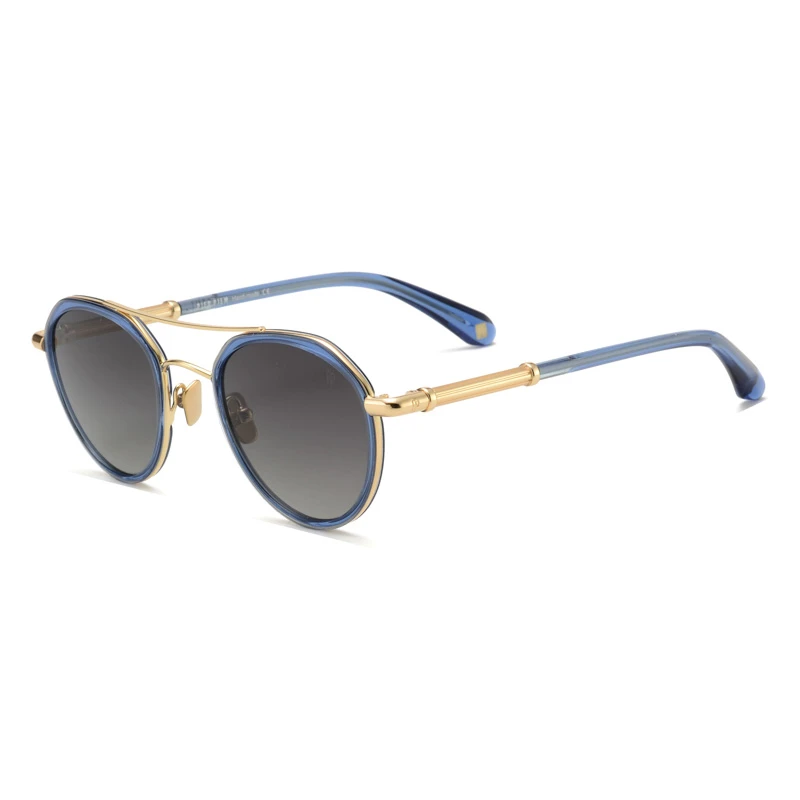 Acetate Rim Round Combo Wholesale Sunglasses – Model PP7033