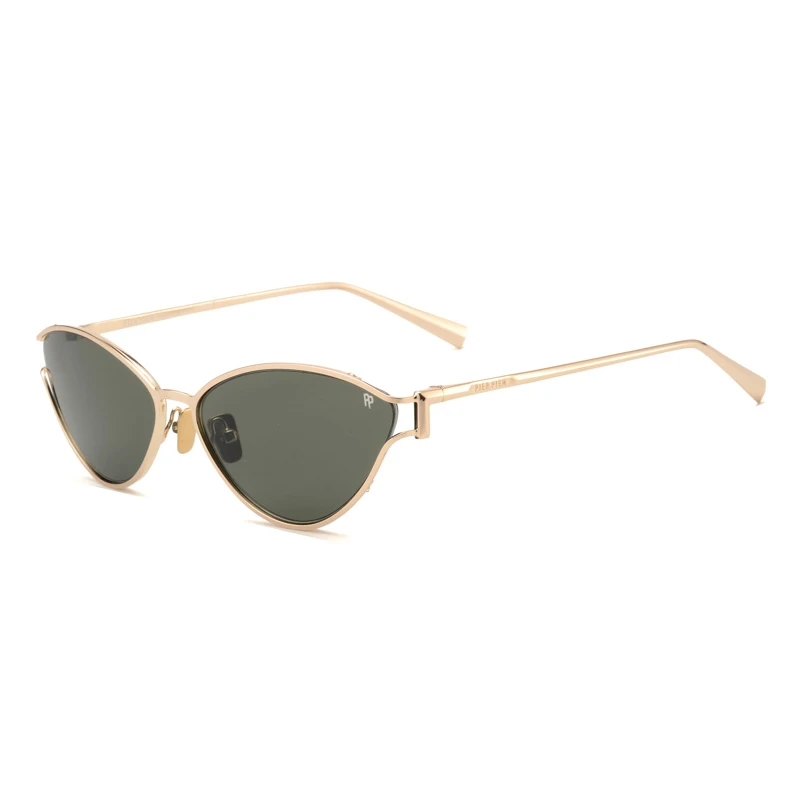 Rimless Cat-Eye Sunglasses for B2B Buyers – SKU PP7039