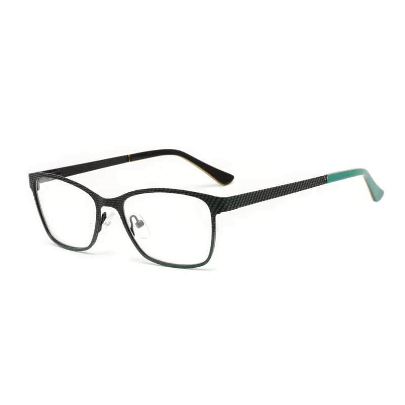 9028 Soft-Square Translucent Gradient Full-Rim Optical Frame