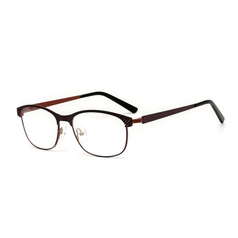 Minimal Crystal Full-Rim Optical Frame 9062 | Rounded-Square Shape