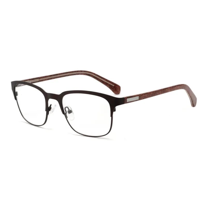 Soft Cat-Eye Eyeglass Frame 9074 – Warm Transparent Full-Rim Look