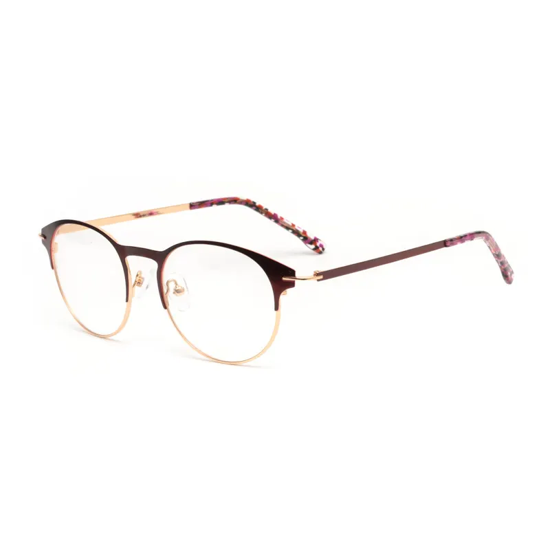 Cat-Eye Optical Frame, Model 9176, Light Translucent Finish