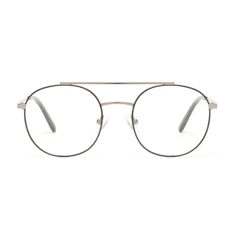 9284 Refined Geometric Optical Frame – Bold Angles