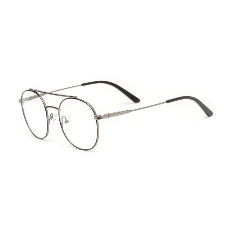 9284 Refined Geometric Optical Frame – Bold Angles