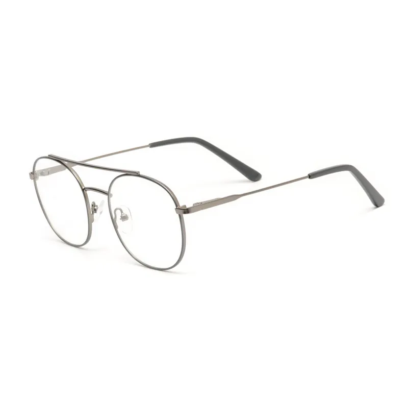 9284 Refined Geometric Optical Frame – Bold Angles