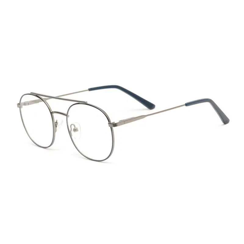 9284 Refined Geometric Optical Frame – Bold Angles