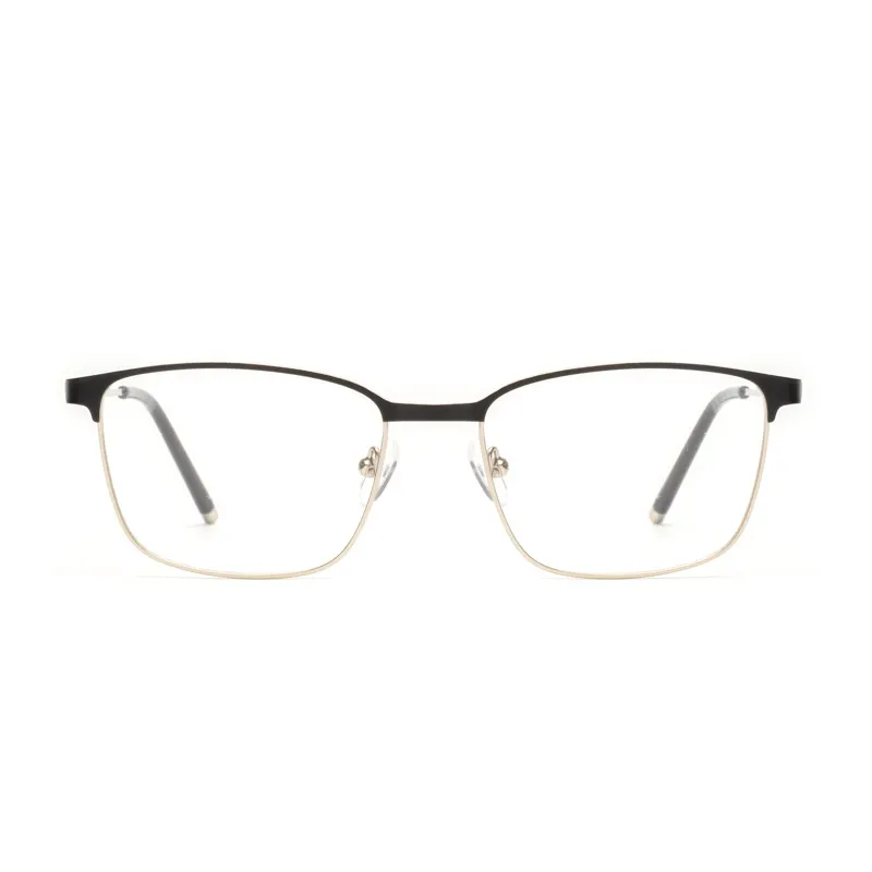 Model 9370 Soft-Square Full-Rim Optical Frame in Clear Neutral