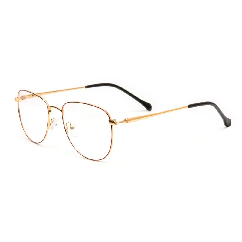 9404 Round Glasses Frame – Smoke Transparent Edition