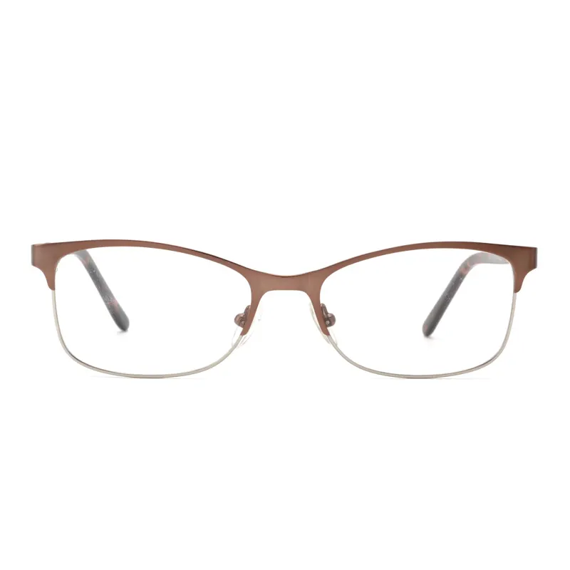 Crystal Round Eyeglasses Frame, Style 9501