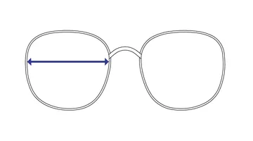Lens Width: